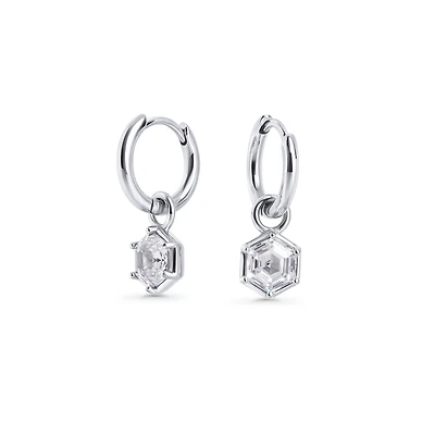Octavia Huggie Earrings