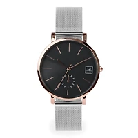 Stainless steel mesh watch