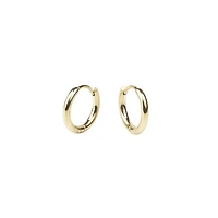 Stacks Plain Huggie Earrings