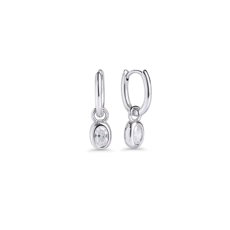 Clemence Huggie Earrings