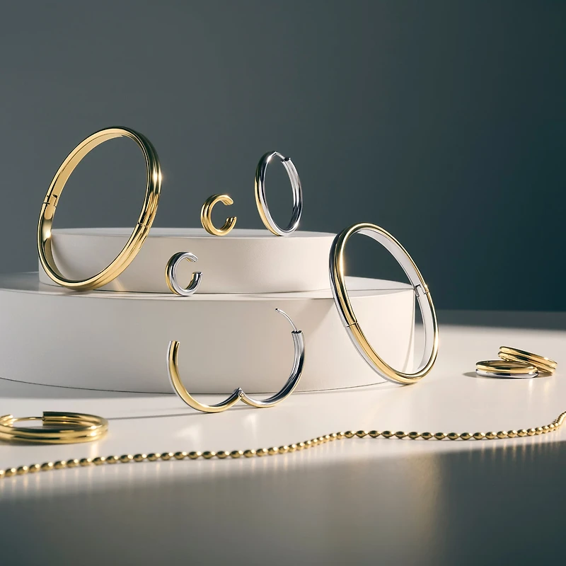 Nuance Huggie Earrings