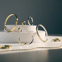 Nuance Huggie Earrings