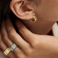 Christine Huggie Earrings