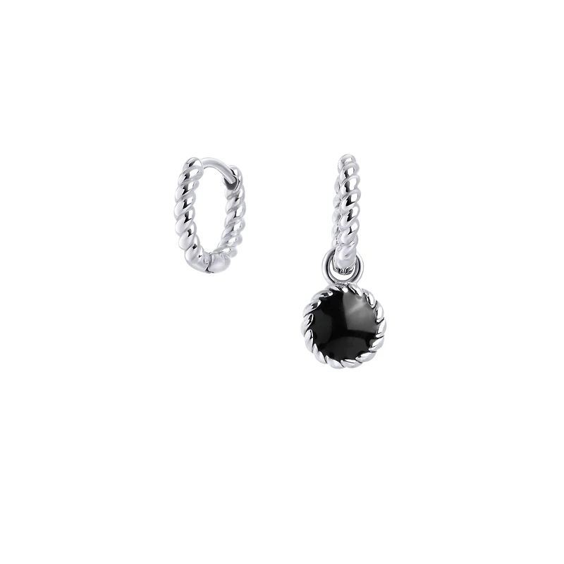 Ines Huggie Earrings