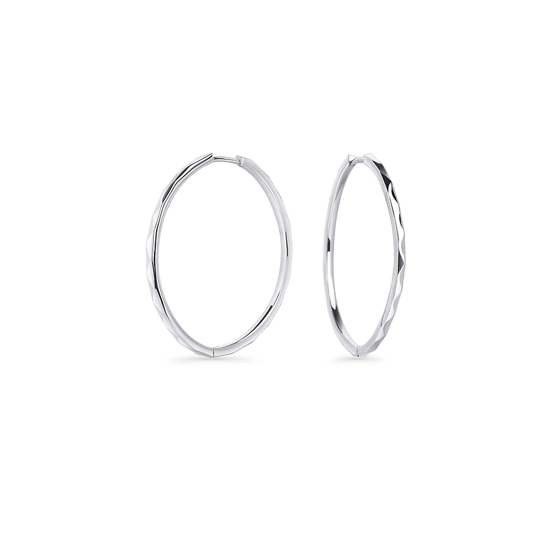 Jade Large Huggie Earrings