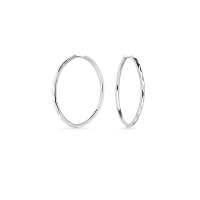 Jade Large Huggie Earrings