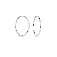Jade Large Huggie Earrings