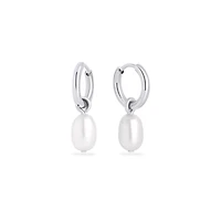Boucles dormeuses perles Sally