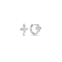 Siona II Huggie Earrings