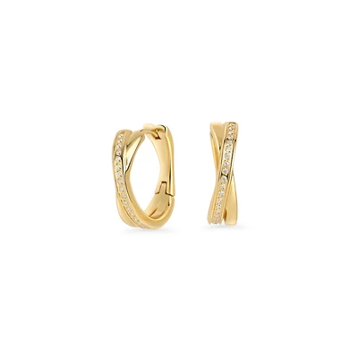 Josephine II Huggie Earrings