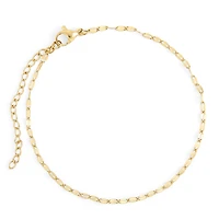 Bracelet coupe diamant acier inox