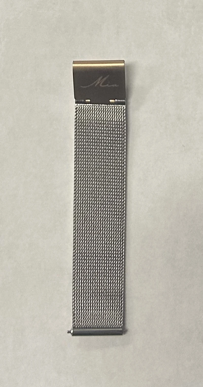 Half watch bracelet silver and rosegold