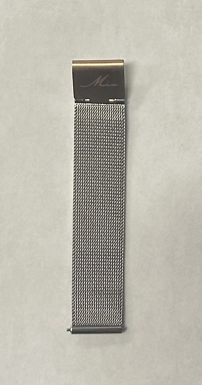 Half watch bracelet silver and rosegold