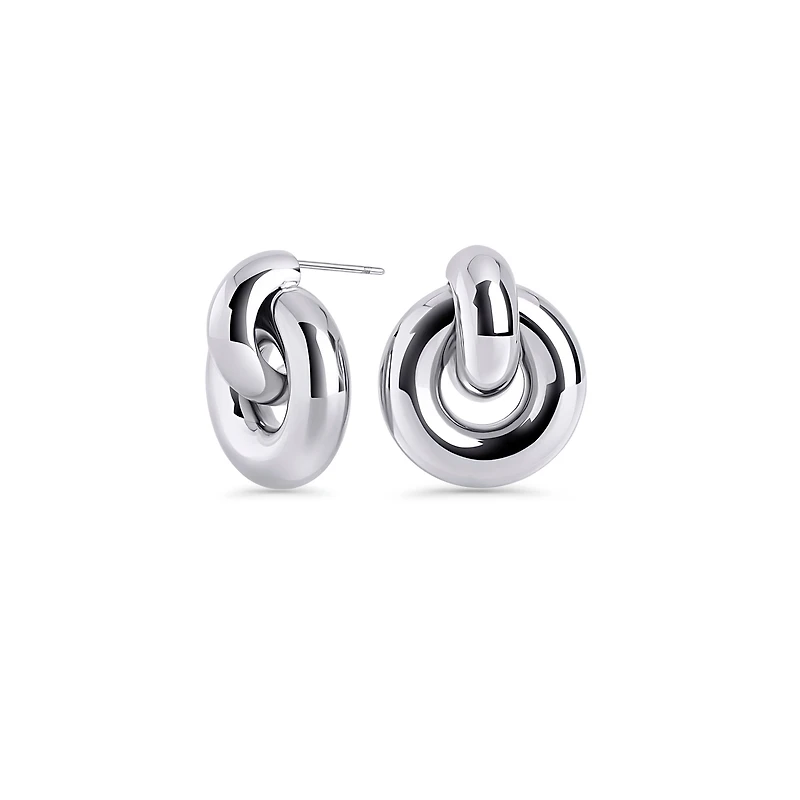 Aven hoop earrings