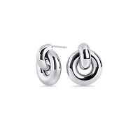 Aven hoop earrings