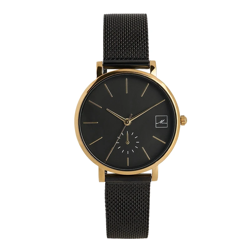Stainless steel mesh watch