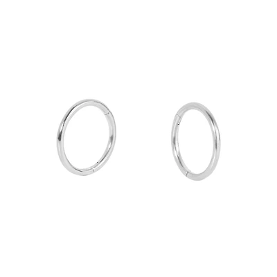 Svelto Infinite Hoop Earrings - 12 mm