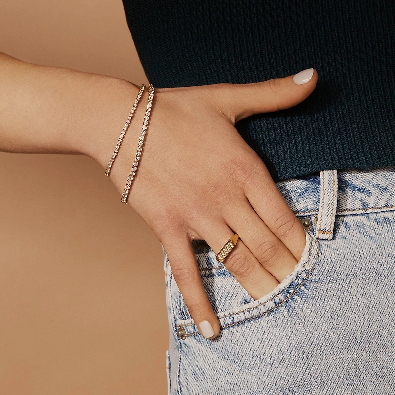 Mini bracelet Tennis
