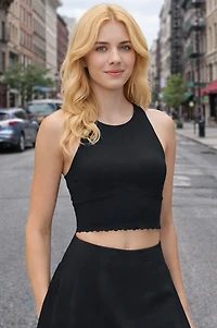 ESTHER SPORTS CROP BRA