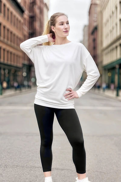 FIONA BAMBOO-BLEND TOP