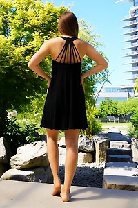 IRIS BAMBOO-BLEND DRESS