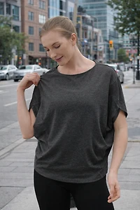LUCIA BAMBOO-BLEND TOP (Reversible)