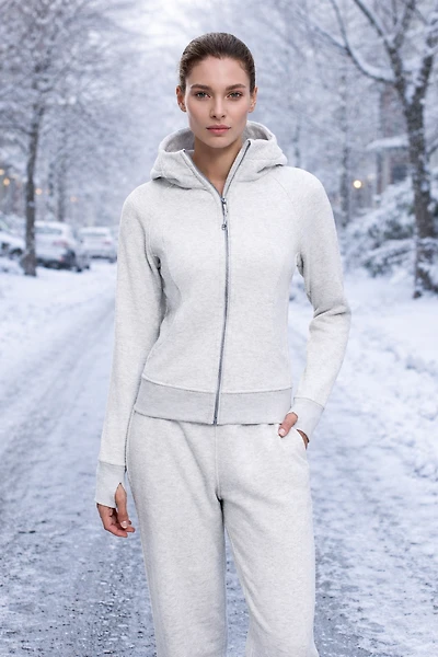 WINTER ULTRA-THICK FLEECE HOODED JACKET (Final Sale)