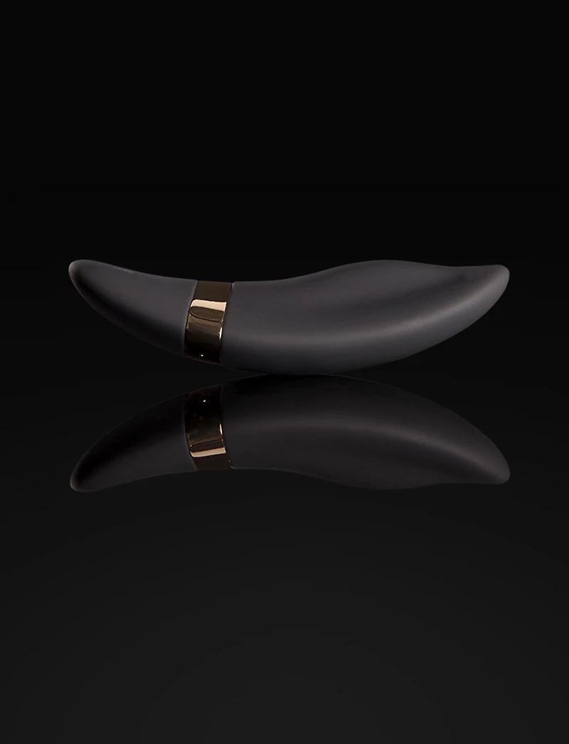 Perla Black Vibrating Thong