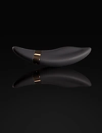 Perla Black Vibrating Thong