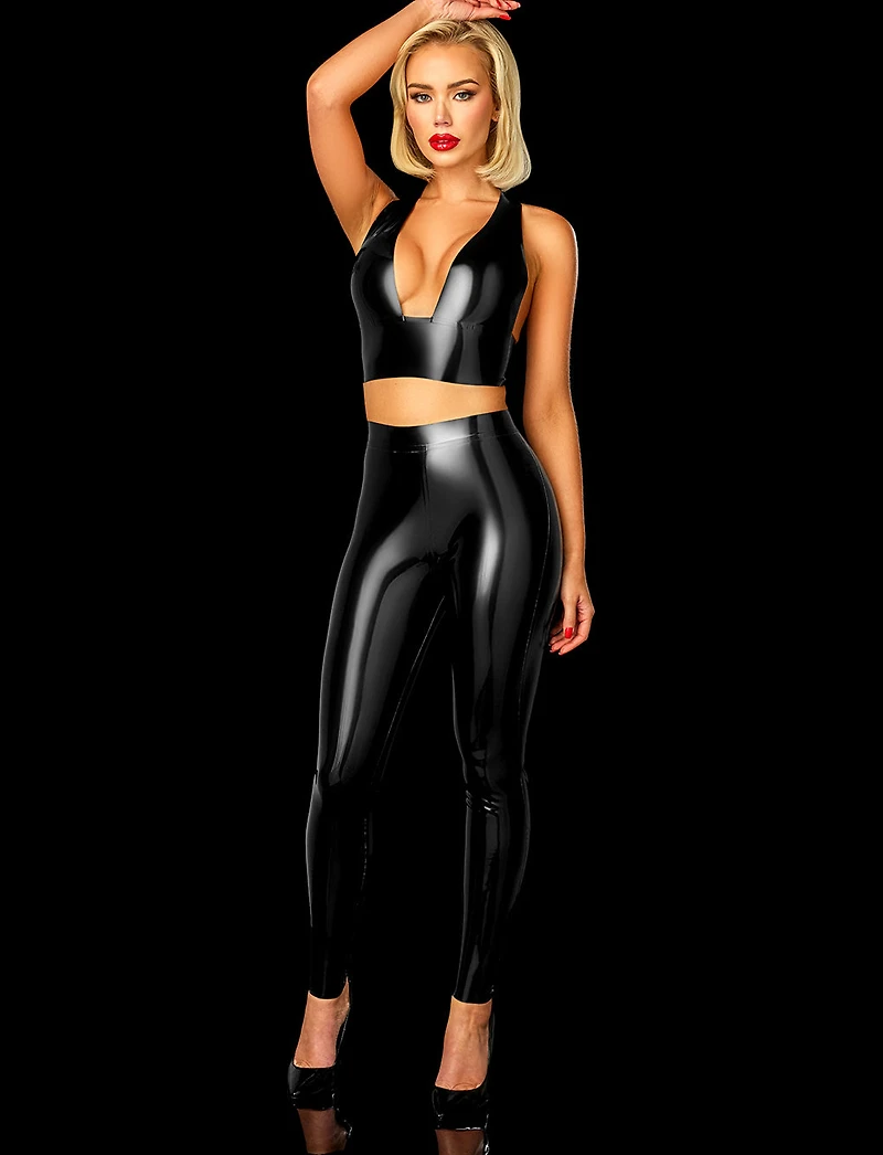 Latex 2.0 Black Leggings