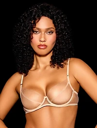 Nakeds 2.0 Almond Bra & Bottom Lingerie Set