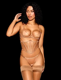 Nakeds 2.0 Toffee 3 Piece Lingerie Set