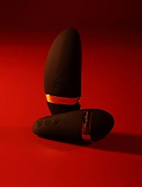 Perla Black Vibrating Thong