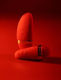 Perla Red Vibrating Thong
