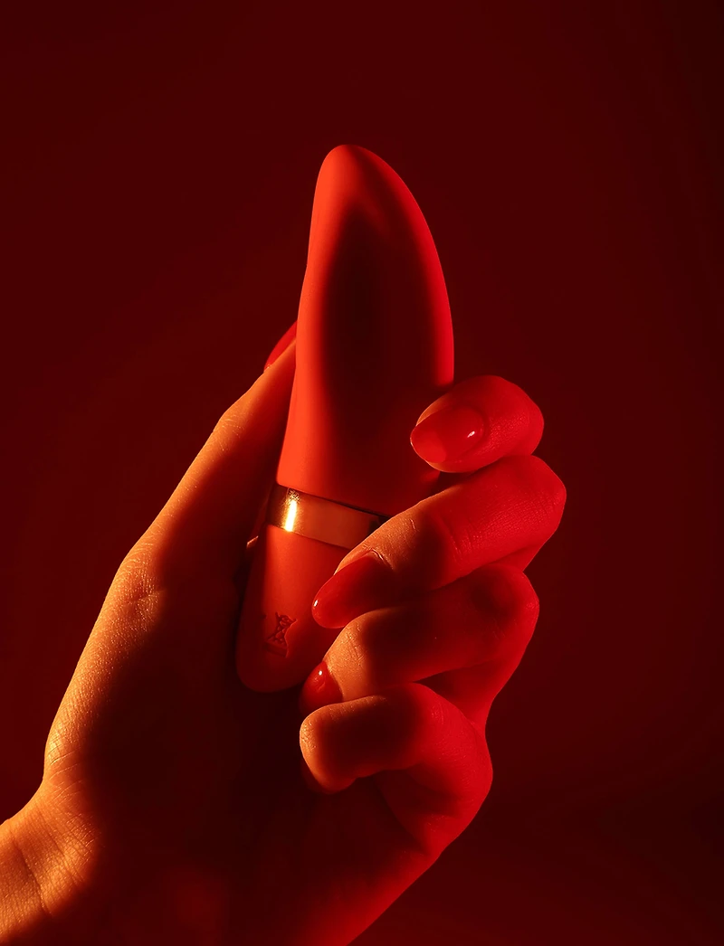 Perla Red Vibrating Thong