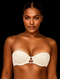 Everyday Smooths Ivory Strapless Push Up Bra