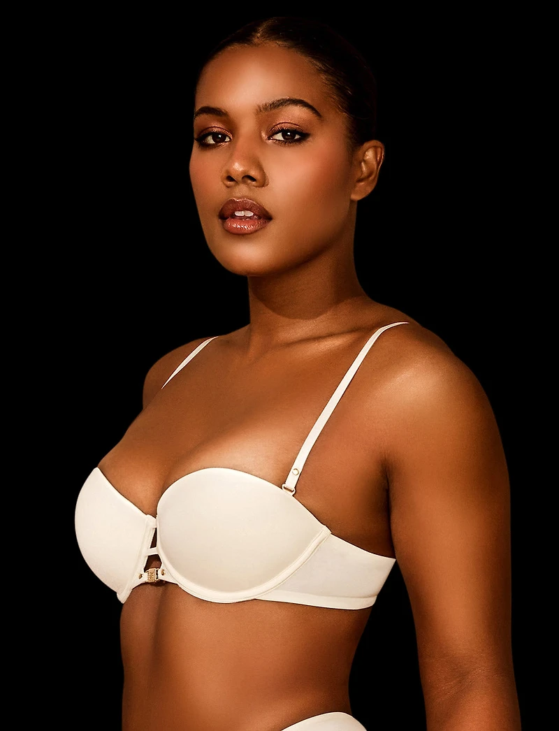 Everyday Smooths Ivory Strapless Push Up Bra