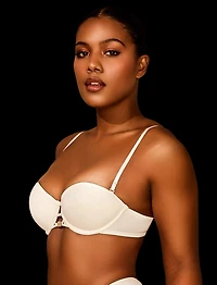 Everyday Smooths Ivory Strapless Push Up Bra