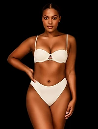 Everyday Smooths Ivory Strapless Push Up Bra