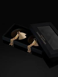 Gold Nipple Tassels