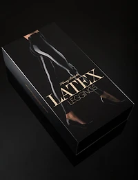 Latex Black Leggings
