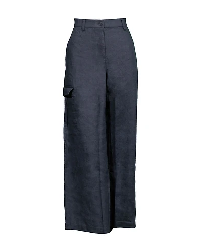 Eileen Fisher Organic Linen Cargo Pant