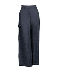 Eileen Fisher Organic Linen Cargo Pant