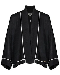 L'Agence Becker Knit Crop Kimono Cardigan