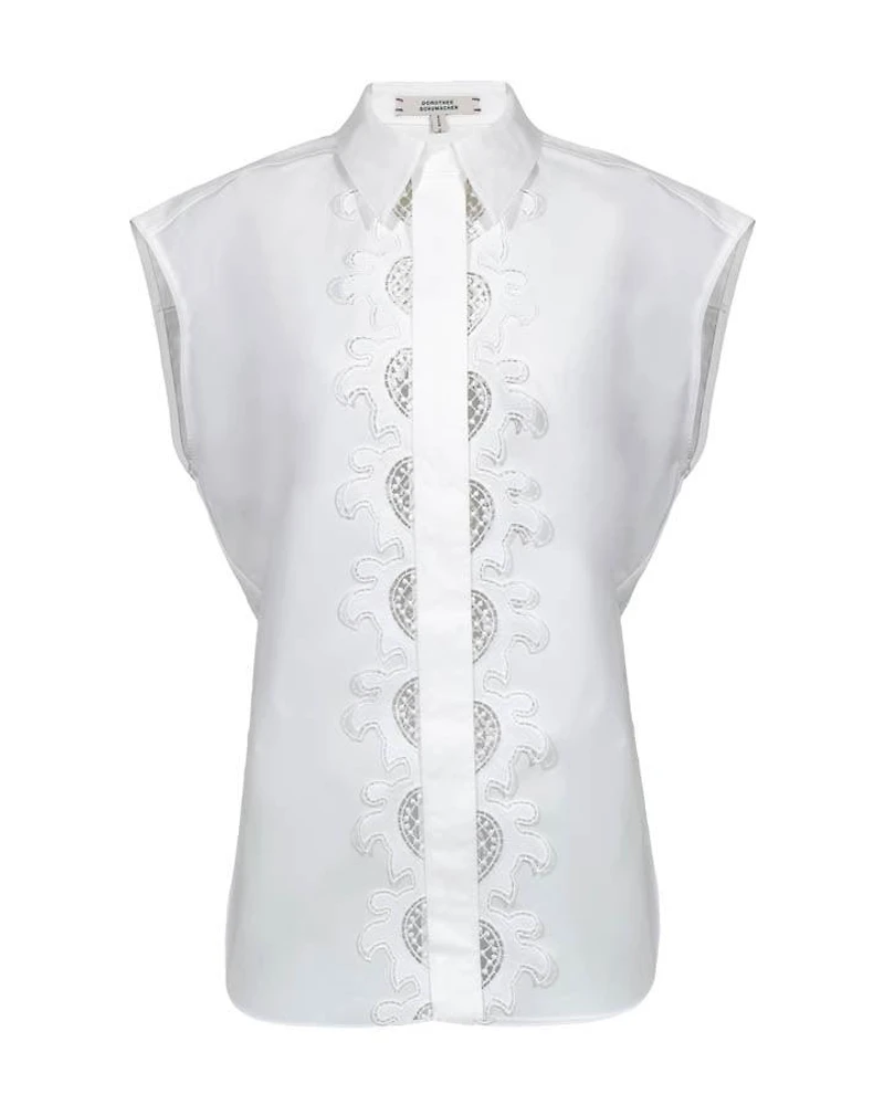 Dorothee Schumacher Poplin Sleevless Blouse