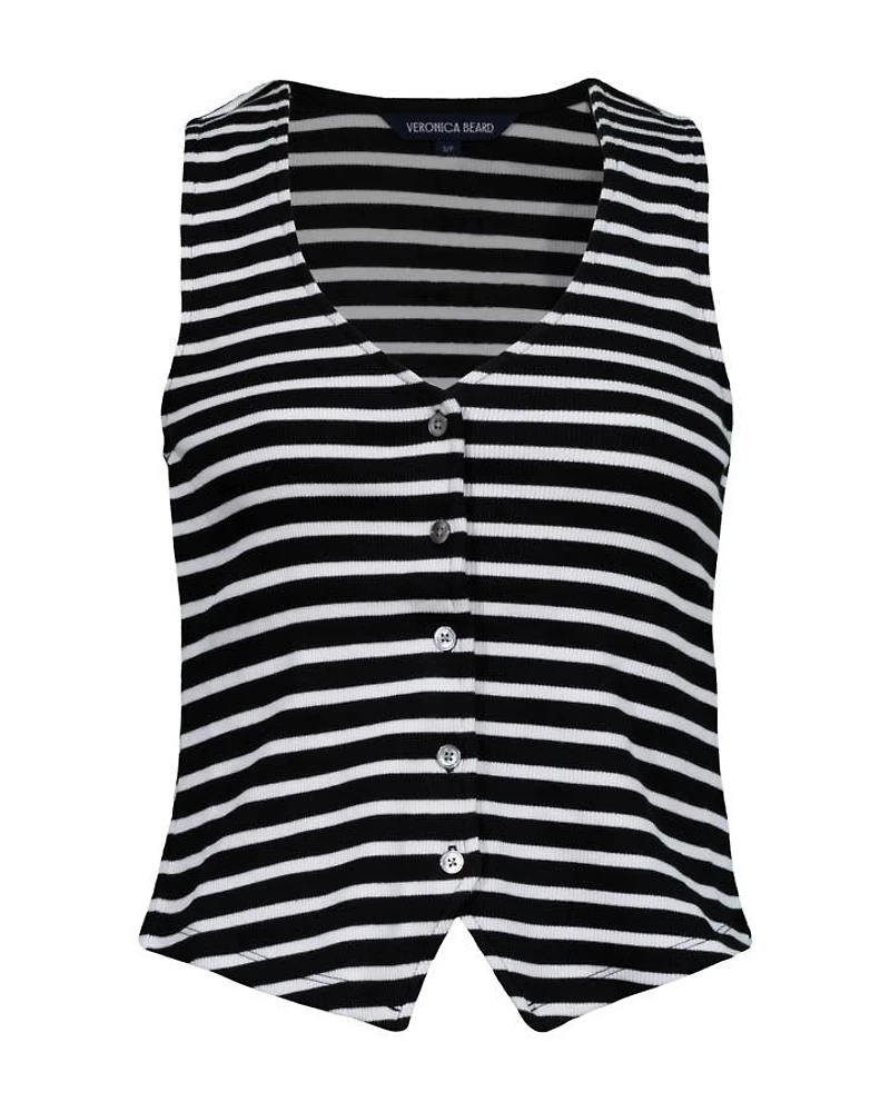 Veronica beard Hoorne Stripe Top
