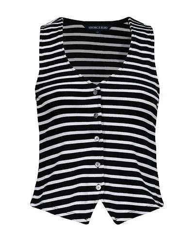 Veronica beard Hoorne Stripe Top