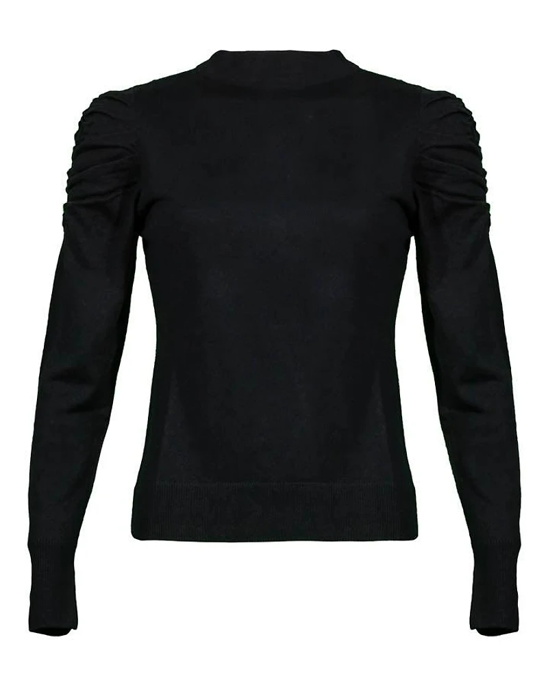 Kinross Shirred Sleeve Pullover