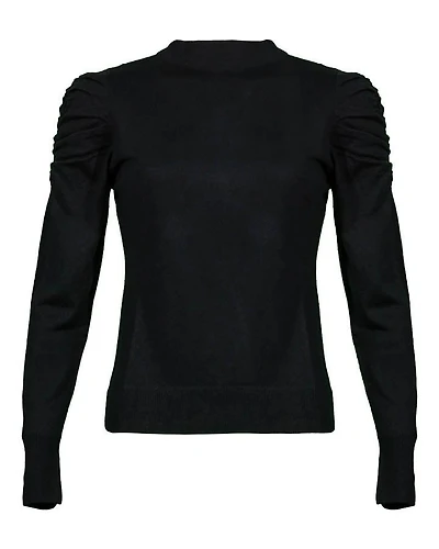 Kinross Shirred Sleeve Pullover