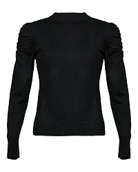 Kinross Shirred Sleeve Pullover